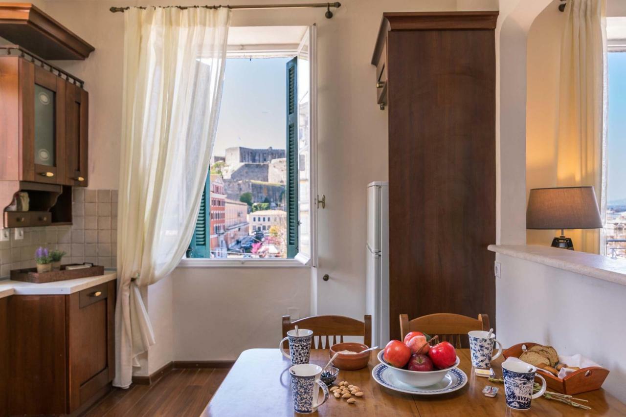 Апартаменты Seaview Katerina'S House, Old Port Corfu Corfu  Экстерьер фото